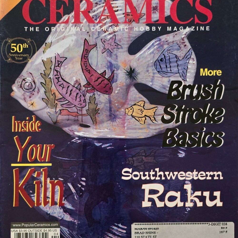 Popular Ceramics Magazine The Original Ceramics Hobby Magazine April 1999 The Ki